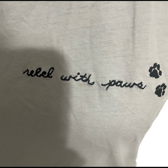 N:Philanthropy Rebel With Paws Tank top size small - Picture 3 of 13